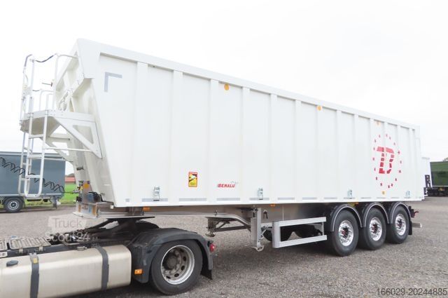 Semi-remorque benne BENALU Agriliner 9500 H 2200 - 52 m³