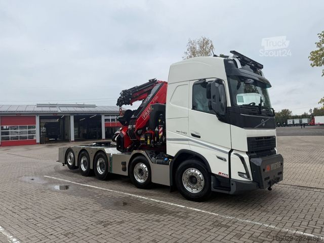 Tung lastbil VOLVO FH 540 10x4 mit Fassi F1150 Kran