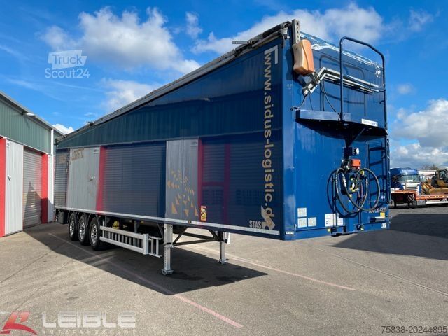 Semirremolque con piso móvil STAS S300ZX 92m³ Schubboden*E-Verdeck*1+3 Lift