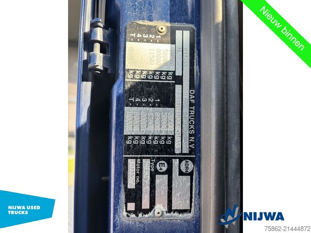 Standard-SZM DAF XF 440 4x2 Hydrauliek + 9T vooras