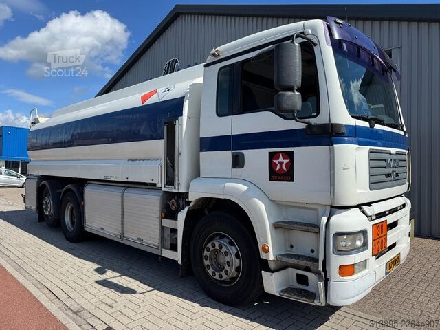 Cisterna MAN TGA 26.313, Fuel, 5 compartments, 19 M3, Pump, ADR