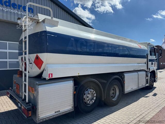Cisterna MAN TGA 26.313, Fuel, 5 compartments, 19 M3, Pump, ADR