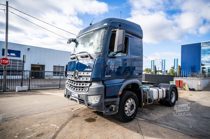 Standard tractor MERCEDES AROCS 1843 LS ( NO ACTROS)+BIG AXLE +HYDR.