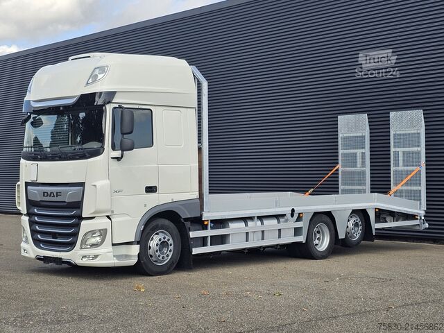 Fourgon porte-voitures DAF XF 450 / OPRIJ - MACHINE TRANSPORT / 6x2