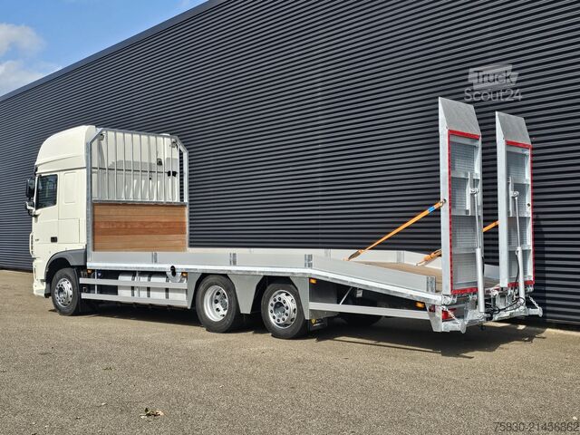 Fourgon porte-voitures DAF XF 450 / OPRIJ - MACHINE TRANSPORT / 6x2