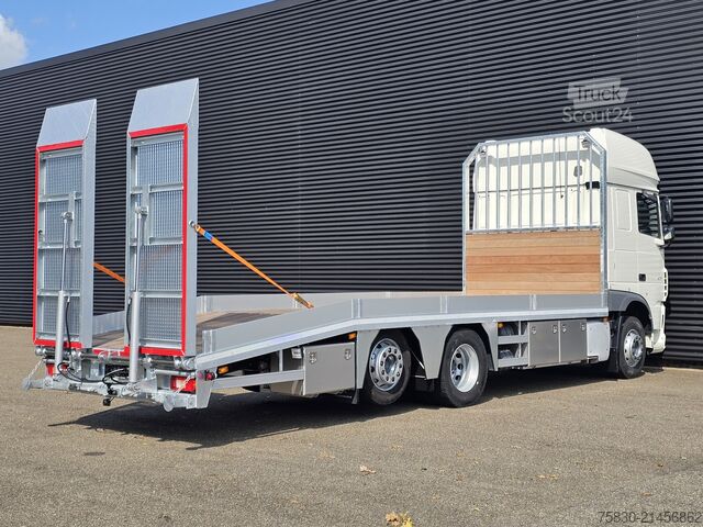 Fourgon porte-voitures DAF XF 450 / OPRIJ - MACHINE TRANSPORT / 6x2