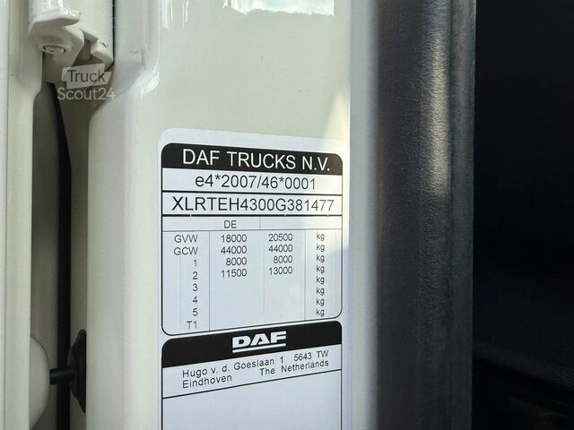 Standard-SZM DAF XF 480 4X2 SSC Super Space Standairco