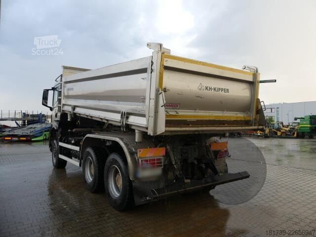 Trilateral tippning MAN TGS 33.480 6X6/ 15 tho.km!!! / KH-Kipper