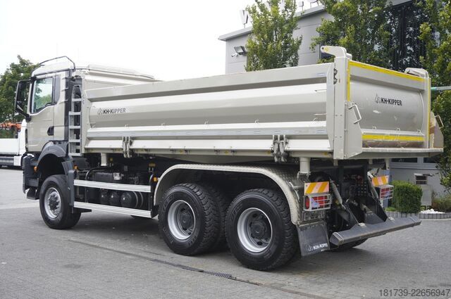 3-сторонний самосва MAN TGS 33.480 6X6/ 15 tho.km!!! / KH-Kipper
