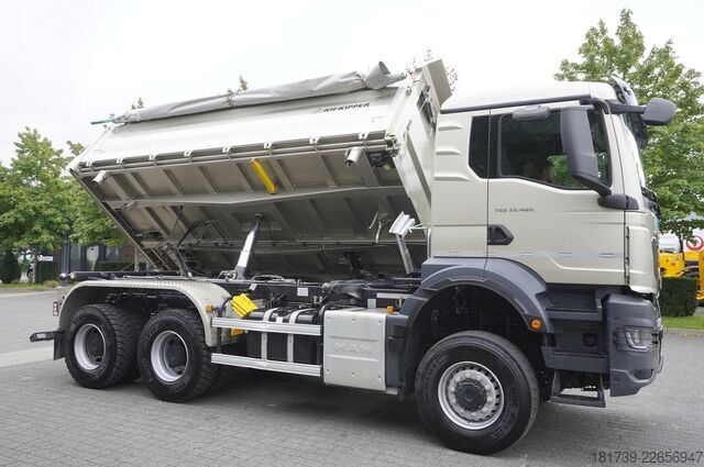 3-сторонний самосва MAN TGS 33.480 6X6/ 15 tho.km!!! / KH-Kipper