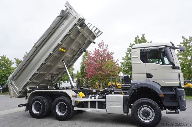 3-сторонний самосва MAN TGS 33.480 6X6/ 15 tho.km!!! / KH-Kipper