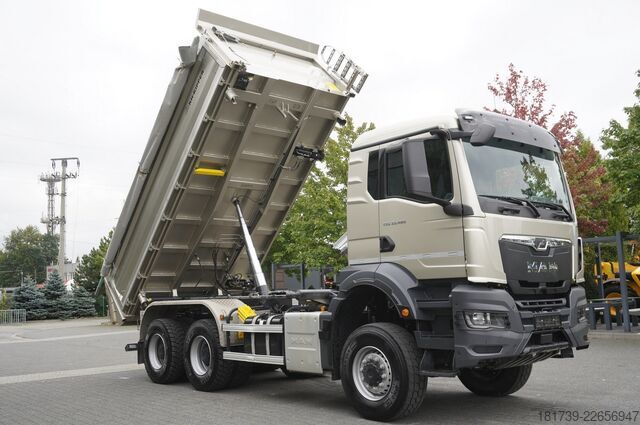 3-сторонний самосва MAN TGS 33.480 6X6/ 15 tho.km!!! / KH-Kipper