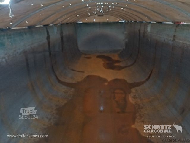 مقطورة نصف قلابة Schmitz Cargobull Kipper Stahlrundmulde 24m³
