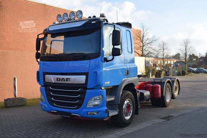 Tipper truck Daf CF 450 6x2 Fahrgestell Klima Navi Lift Retarder