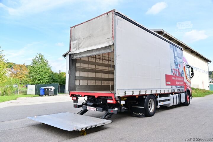 Φορτηγό πλατφόρμα με μουσαμά Volvo FH500  E6 LBW AHK 2,8m 2 Betten Kühlschrank