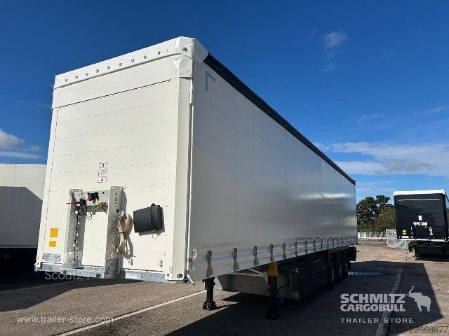 Open oplegger met zeil Schmitz Cargobull Curtainsider Euroliner