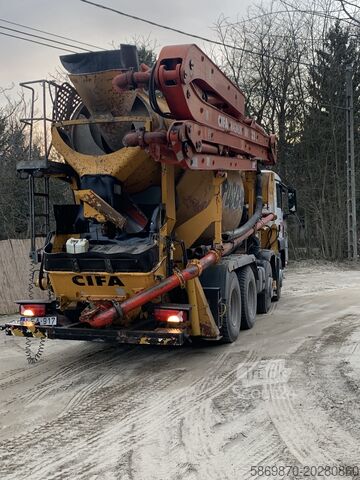 Tovornjak z betonsko črpalko MAN TGS 41.440
