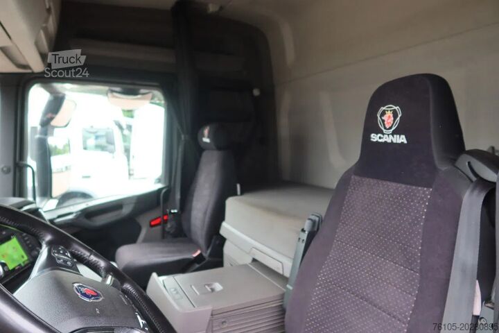 Transportador de automóveis Scania R500 NGS Machinetransport 6x2 Hydralische oprij...
