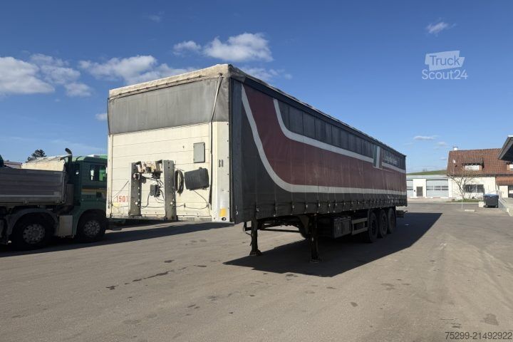 Semirimorchio con telone Schmitz Cargobull S24/27 Plane / Swiss-Vehicle