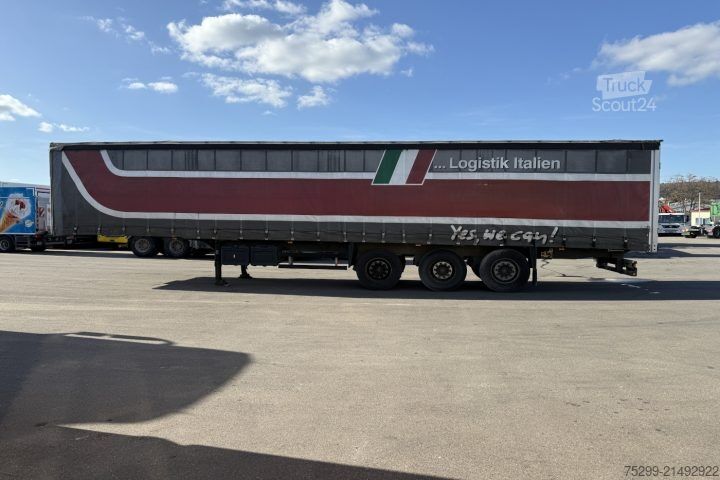 Semirimorchio con telone Schmitz Cargobull S24/27 Plane / Swiss-Vehicle