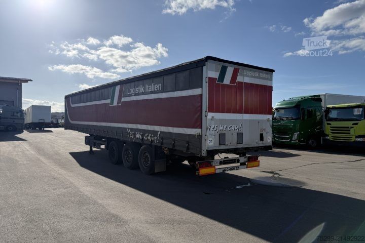 Semirimorchio con telone Schmitz Cargobull S24/27 Plane / Swiss-Vehicle