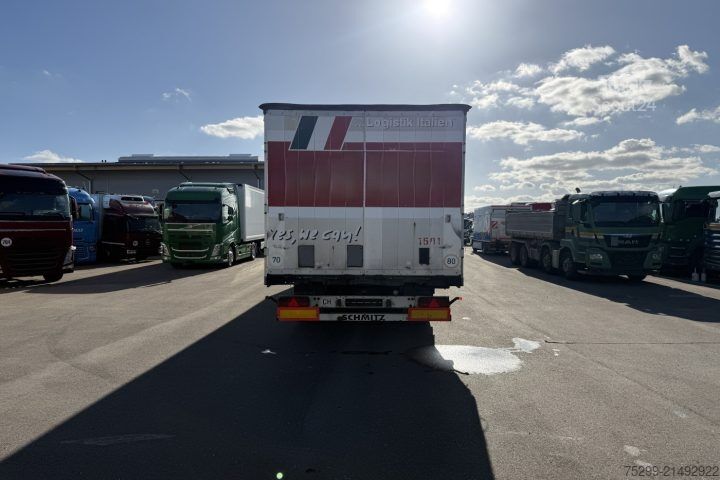 Semirimorchio con telone Schmitz Cargobull S24/27 Plane / Swiss-Vehicle