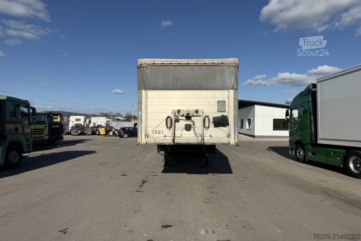 Semirimorchio con telone Schmitz Cargobull S24/27 Plane / Swiss-Vehicle
