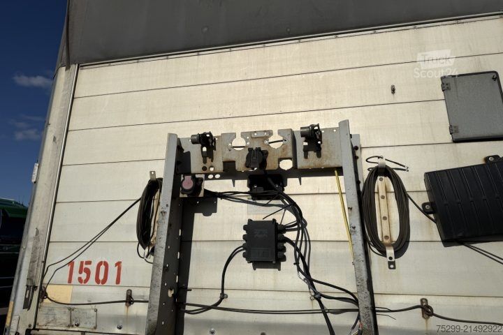 Semirimorchio con telone Schmitz Cargobull S24/27 Plane / Swiss-Vehicle