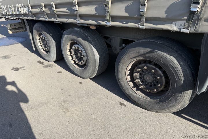 Semirimorchio con telone Schmitz Cargobull S24/27 Plane / Swiss-Vehicle