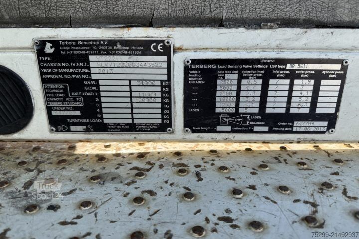 Telaio camion  YT222 4x2 Chassis-Kabine / Swiss-Vehicle