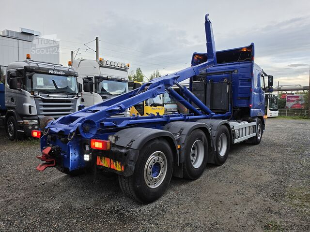 Camion benne à bras amovible VOLVO FH-440 8x4 Lift+Lenk HIAB Multilift Blat