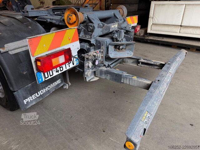 System ramion hakowych Volvo FM 450 6x2 HOOKLIFT + CRANE PALFINGER EPSILON Q...