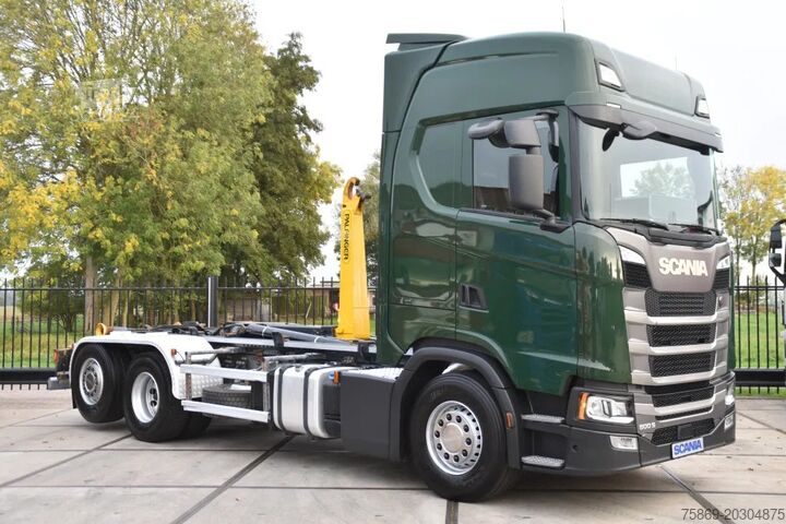 System med krogarm Scania S500 NGS 6x2*4 - HOOKLIFT - RETARDER - 375 TKM ...