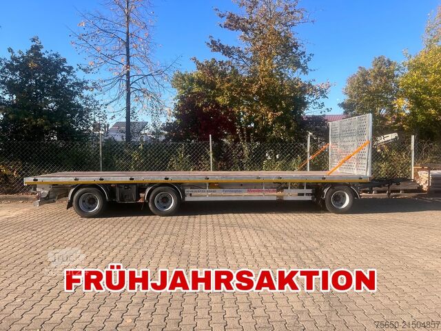 Atvira priekaba Möslein T 3 Plato 10,5 m  3 Achs Jumbo- Plato- Anhänger 10,50 m, Mega