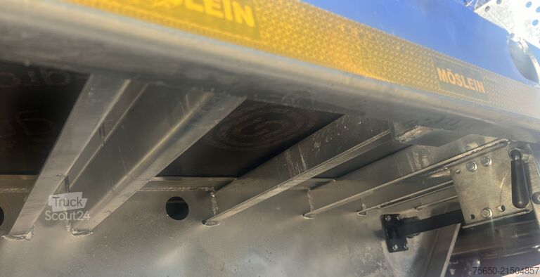 Atvira priekaba Möslein T 3 Plato 10,5 m  3 Achs Jumbo- Plato- Anhänger 10,50 m, Mega