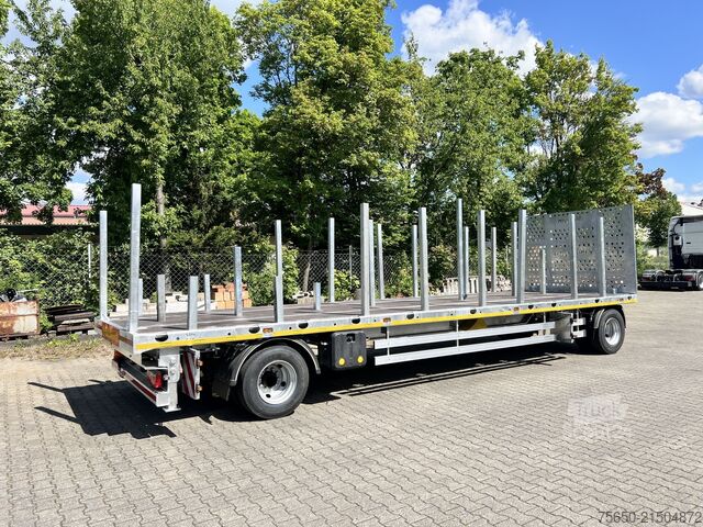 Atvira priekaba Möslein T 2 Plato 7,60 m  2 Achs Jumbo- Plato- Anhänger Mega
