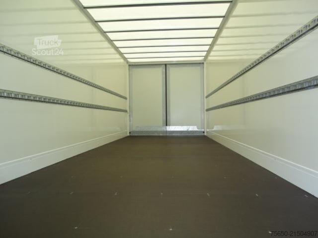 Dėžinė priekaba Möslein EK 1- D 7,3  1 Achs Kofferanhänger Durchladen, Neufahrzeug