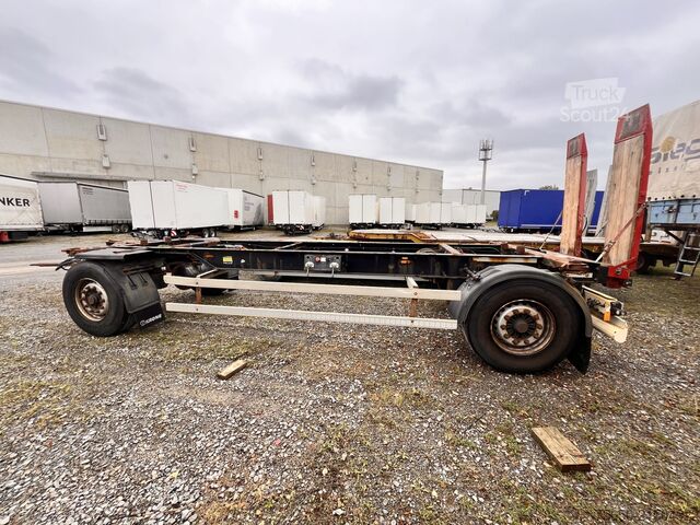 Keičiamo važiuoklės priekaba KRONE DB07CLNF  2 Achs Wechselanhänger BDF