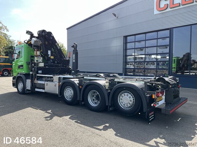 Sistema a braccio con gancio Scania P 360 6x4 Euro 6 Hiab haakarmsysteem Just 101.4...