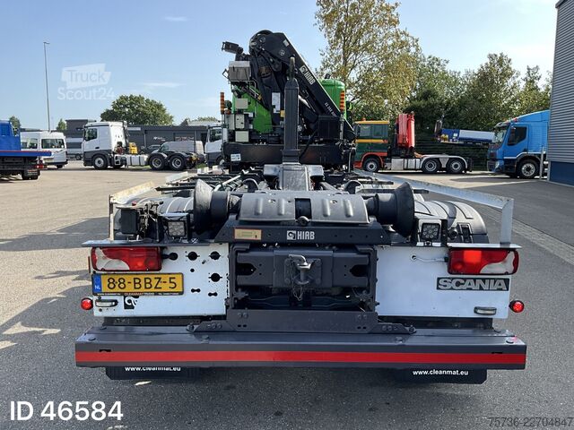 Sistema a braccio con gancio Scania P 360 6x4 Euro 6 Hiab haakarmsysteem Just 101.4...