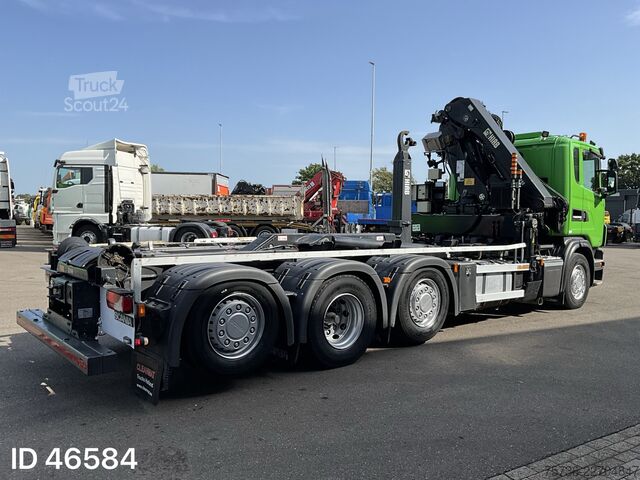 Sistema a braccio con gancio Scania P 360 6x4 Euro 6 Hiab haakarmsysteem Just 101.4...