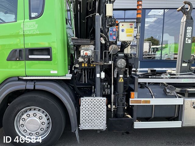 Sistema a braccio con gancio Scania P 360 6x4 Euro 6 Hiab haakarmsysteem Just 101.4...