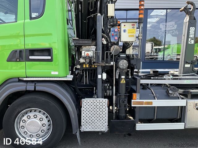 Sistem ruku kuke Scania G 440 8x2 Euro 6 Hiab 28 Tonmeter laadkraan