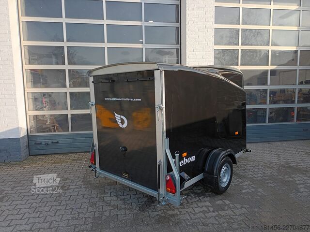 Car trailer Cheval Liberté Debon Anhänger Polycargo 1300 schwarz