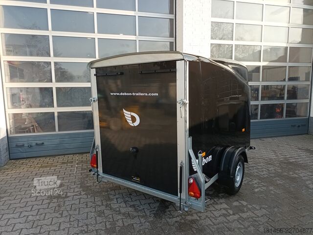 Car trailer Cheval Liberté Debon Anhänger Polycargo 1300 schwarz
