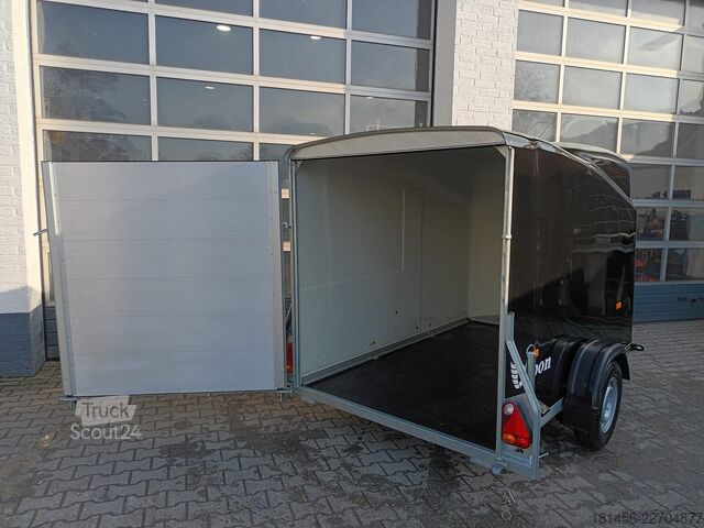 Car trailer Cheval Liberté Debon Anhänger Polycargo 1300 schwarz