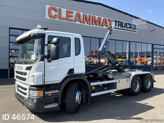 System för krokarm Scania P 360 6x4 Euro 6 Hiab haakarmsysteem Just 101.4...