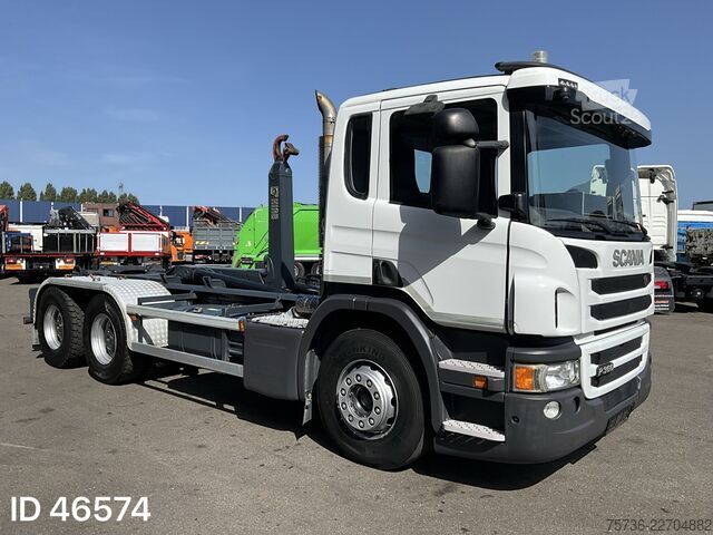 System för krokarm Scania P 360 6x4 Euro 6 Hiab haakarmsysteem Just 101.4...