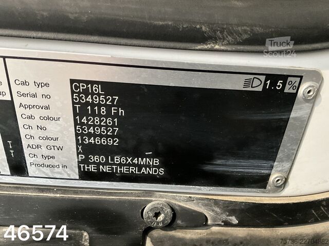 Systém ramene s hákem Scania P 360 6x4 Euro 6 Hiab haakarmsysteem Just 101.4...