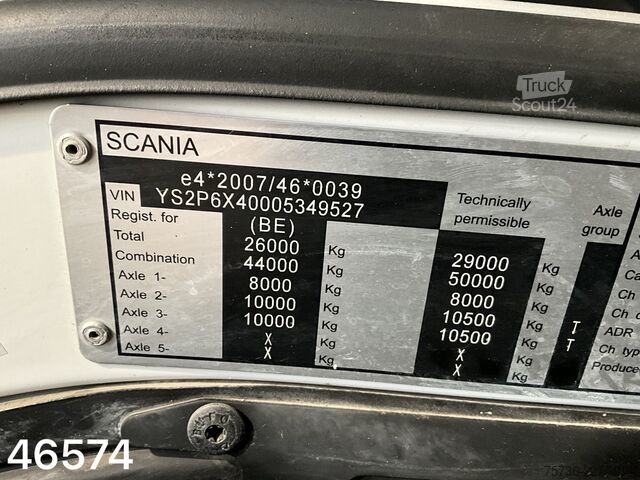Systém ramene s hákem Scania P 360 6x4 Euro 6 Hiab haakarmsysteem Just 101.4...